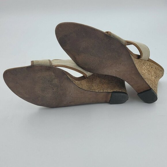 Tommy Bahama Valencia Women's Open Toe Cross Strap Wedge Sandals Size 10M - Picture 5 of 10